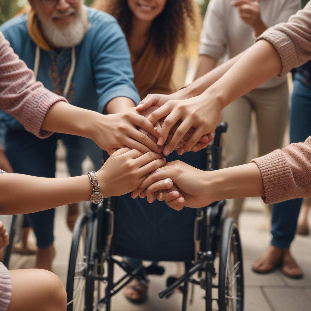 A group of individuals participating in activities representing NDIS funding optimization.